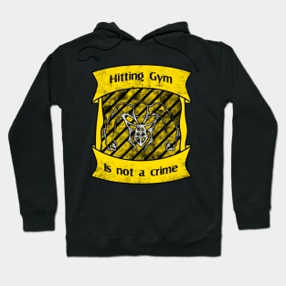 Hitting Gym Is Not A Crime Hoodie
